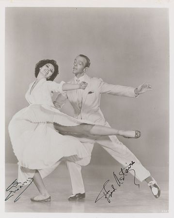 Lot #906 Fred Astaire and Cyd Charisse Signed Photograph - Image 2
