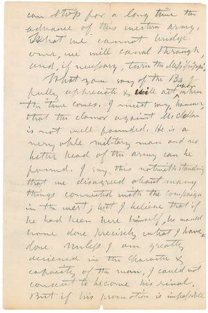 Lot #374 Henry W. Halleck: “The enemy has concentrated his best troops & ablest generals against me. We have beaten him thus far” - Image 3