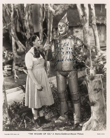 Lot #960 Wizard of Oz: Jack Haley Signed Photograph - Image 2