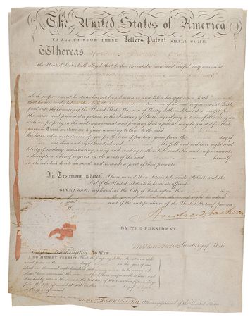 Lot #9 Andrew Jackson and Martin Van Buren Signed