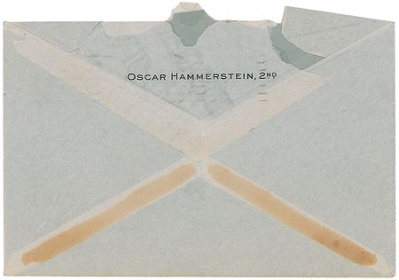 Lot #838 Jerome Kern and Oscar Hammerstein Typed Letter Signed - Image 4