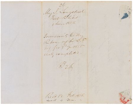 Lot #431 James Longstreet Handwritten Letter Signed - Image 2
