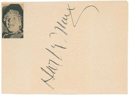 Lot #937 Marx Brothers Signature - Image 2