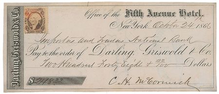 Lot #320 Cyrus McCormick - Image 2