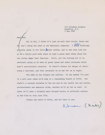 Lot #704 Norman Mailer - Image 2