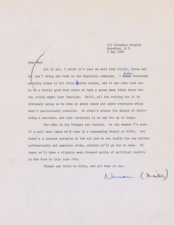 Lot #704 Norman Mailer - Image 1