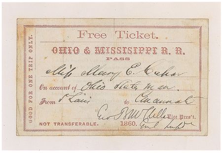 Lot #435 George B. McClellan Signed Document - Image 2
