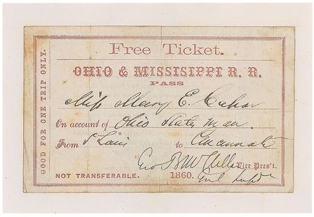 Lot #435 George B. McClellan Signed Document - Image 1