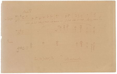 Lot #735 Jules Massenet - Image 1