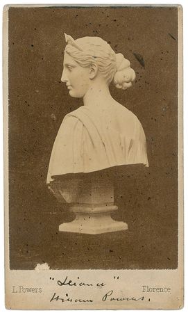 Lot #599 Hiram Powers Handwritten Letter Signed and Signed Photograph - Image 3