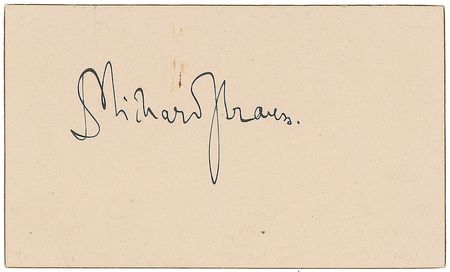 Lot #783 Richard Strauss - Image 1