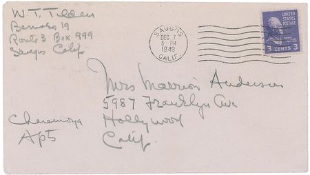 Lot #1024 Bill Tilden - Image 5