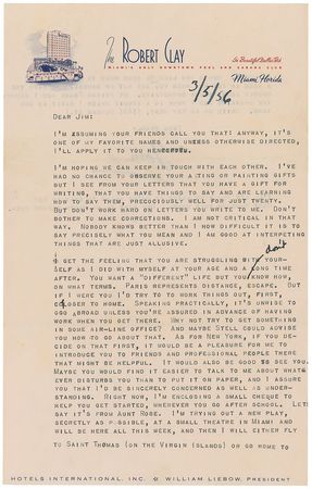 Lot #720 Tennessee Williams Typed Letter Signed - Image 1