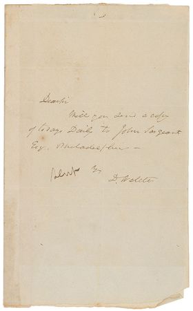 Lot #356 Daniel Webster - Image 1