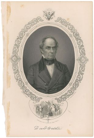 Lot #357 Daniel Webster Check - Image 2