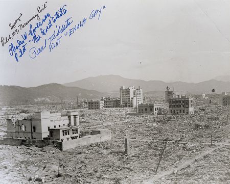 Lot #417 Enola Gay Signed Photograph - Image 1