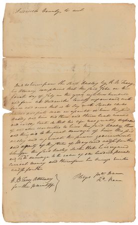 Lot #353 Roger B. Taney - Image 1