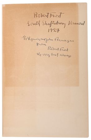 Lot #638 Robert Frost Book - Image 1