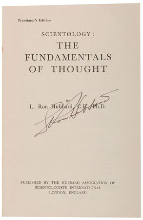 Lot #300 L. Ron Hubbard Book - Image 1