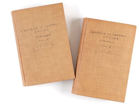 Lot #389 George S. Patton: Patton’s volumes on the Spanish-American War - Image 2