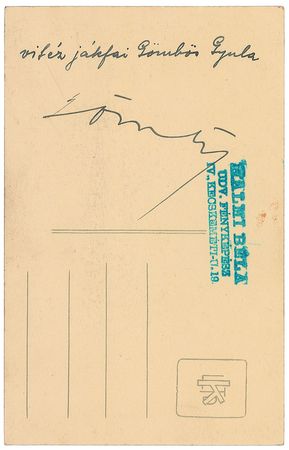 Lot #290 Gyula Gombos Signed Photograph - Image 2