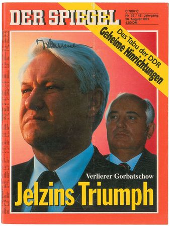 Lot #359 Boris Yeltsin Magazine - Image 2