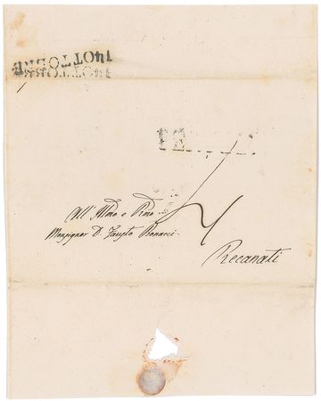 Lot #204 Pope Leo XIII Handwritten Letter Signed - Image 2