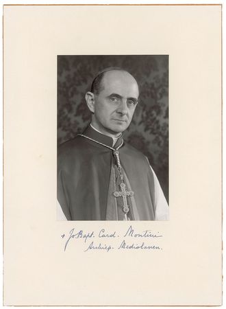 Lot #339 Pope Paul VI Signed Photograph - Image 2