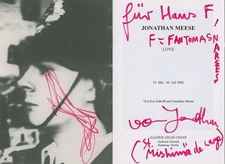 Lot #593 Jonathan Meese - Image 1