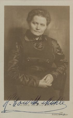 Lot #688 Hedwig Courths-Mahler Signed Photograph - Image 1