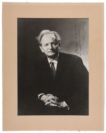Lot #767 Wilhelm Kempff Signed Photograph - Image 2