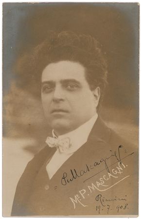 Lot #773 Pietro Mascagni Signed Photograph - Image 2