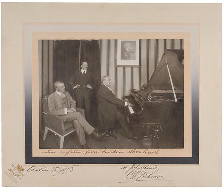 Lot #787 Carl Michael Ziehrer Signed Photograph - Image 1