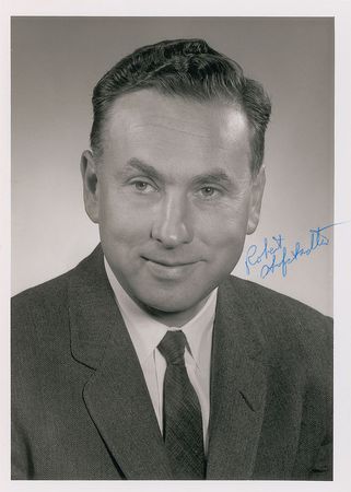 Lot #298 Robert Hofstadter Signed Photograph - Image 1