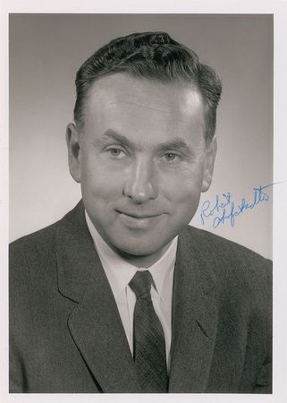 Lot #298 Robert Hofstadter Signed Photograph - Image 2