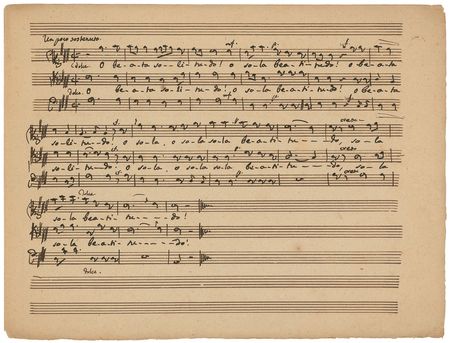 Lot #743 Antonio Salieri: Salieri—instructor of Beethoven, Schubert, and Liszt—pens a duet - Image 3