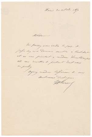 Lot #602 Horace Vernet - Image 2