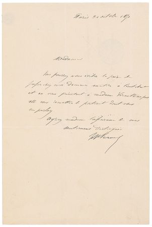 Lot #602 Horace Vernet - Image 1