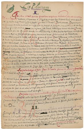 Lot #623 Jules Amedee Barbey d?Aurevilly: An impassioned religious tract - Image 1