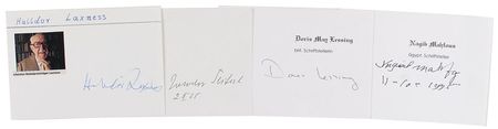 Lot #708 Nobel Prize Winners Signature - Image 2