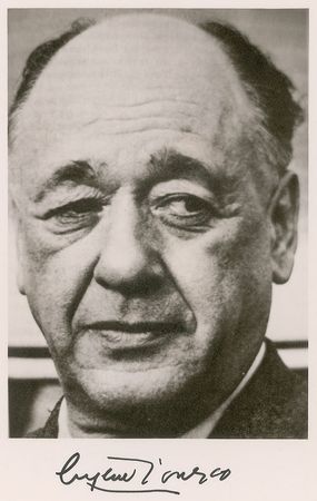 Lot #697 Eugene Ionesco Signed Photograph - Image 2