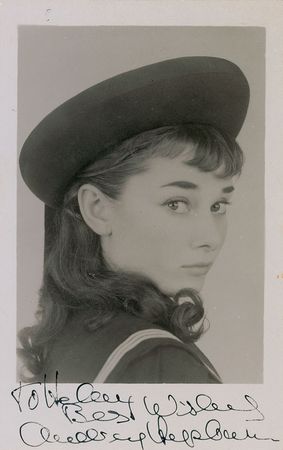 Lot #880 Audrey Hepburn Signed Photograph - Image 2