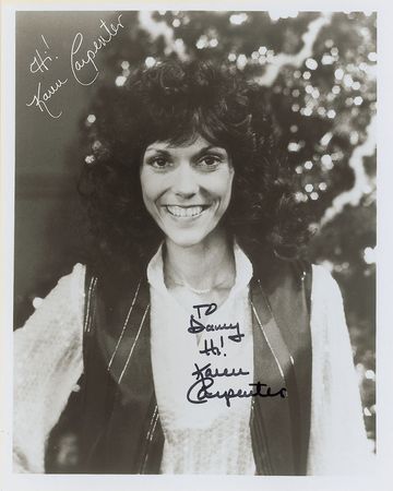 Lot #826 Karen Carpenter Signed Photograph - Image 2