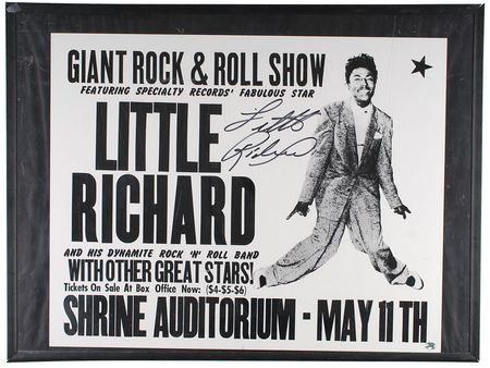 Lot #842 Little Richard Poster - Image 2