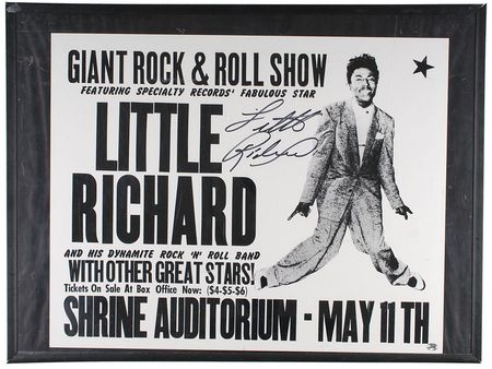 Lot #842 Little Richard Poster - Image 1
