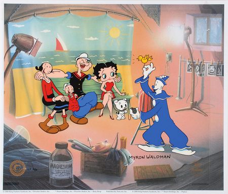 Lot #619 Myron Waldman Animation Cel - Image 2