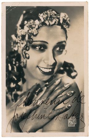 Lot #858 Josephine Baker Signed Photograph - Image 2
