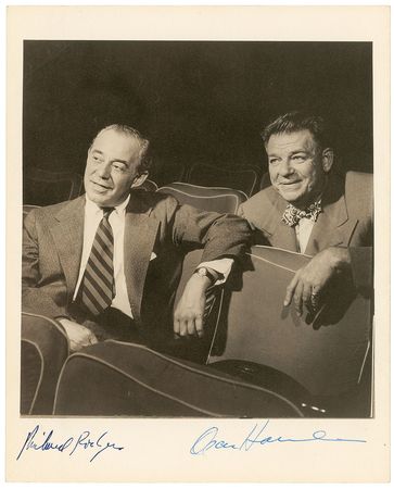 Lot #809 Rodgers and Hammerstein Signed Photograph - Image 2