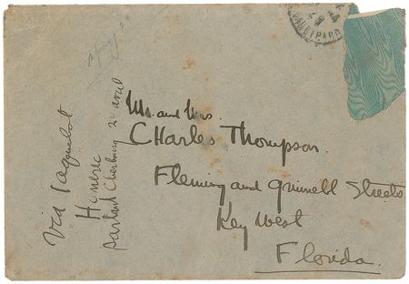 Lot #645 Ernest Hemingway: ?The Tuna have left Vigo,? as ?Pappa? boats along the Spanish coast: ?They migrate like Kingfish?How big are your Tarpan now?? - Image 5