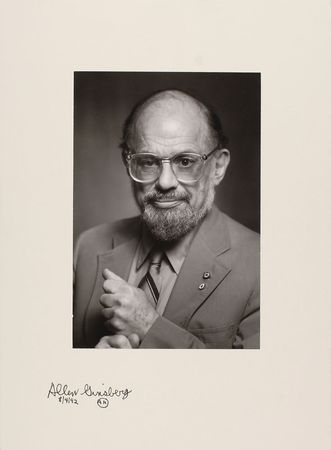 Lot #641 Allen Ginsberg Signed Photograph - Image 2
